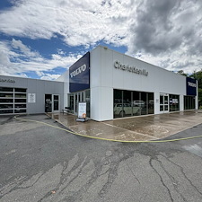 Commercial Pressure Washing for CMA Volvo Cars of Charlottesville in Charlottesville, VA
