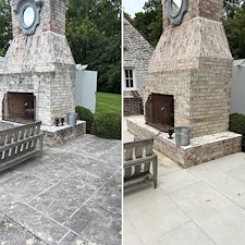 Deep Concrete Pressure Washing in Lynchburg, Virginia