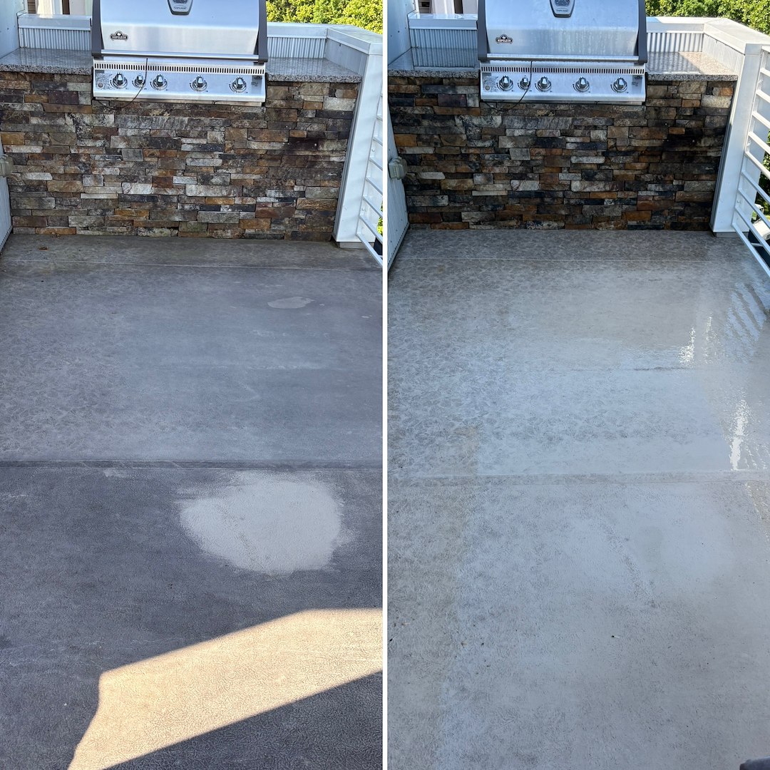 Rooftop Patio Cleaning & Pressure Washing Service in Charlottesville, VA