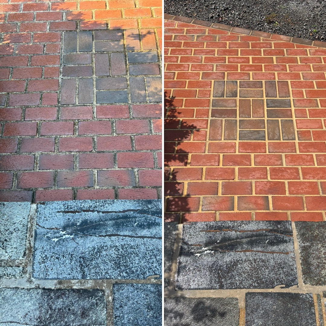 Stang’s Softwash Delivers Outstanding Concrete Cleaning in Charlottesville, VA – Another Satisfied Customer